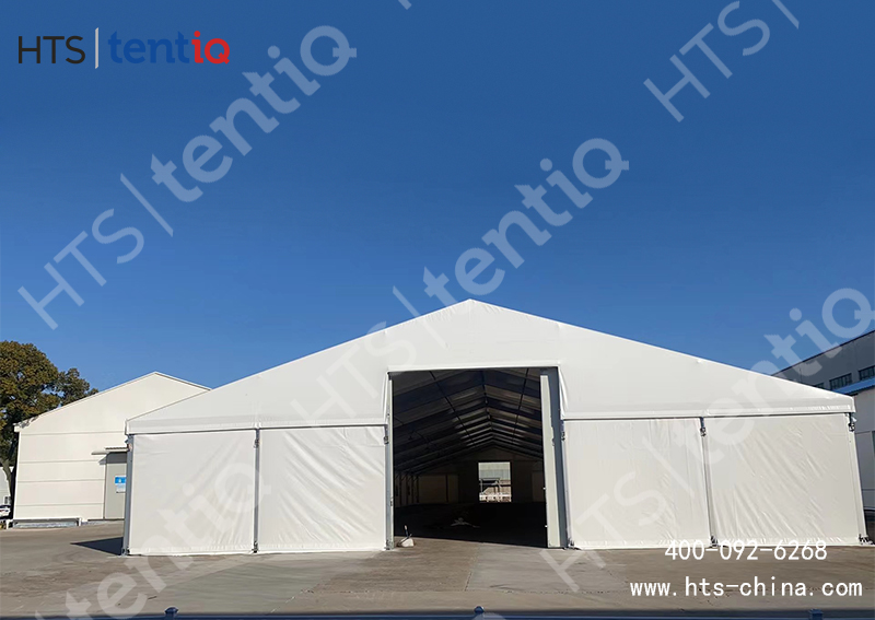 現(xiàn)有廠房不能再擴建，用鋁合金工業(yè)倉庫篷房能快速解決