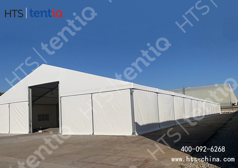 現(xiàn)有廠房不能再擴建，用鋁合金工業(yè)倉庫篷房能快速解決