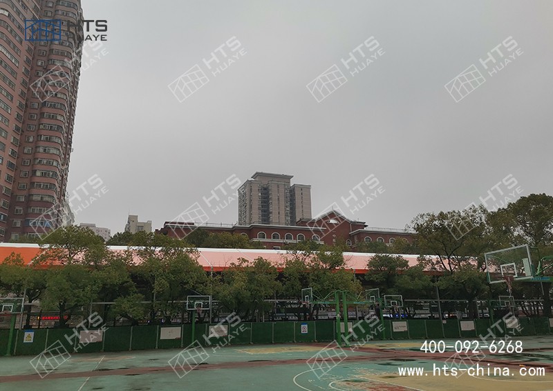 在湖南地區(qū)做的快速裝配式籃球場(chǎng)案例，保證看完讓您心動(dòng)