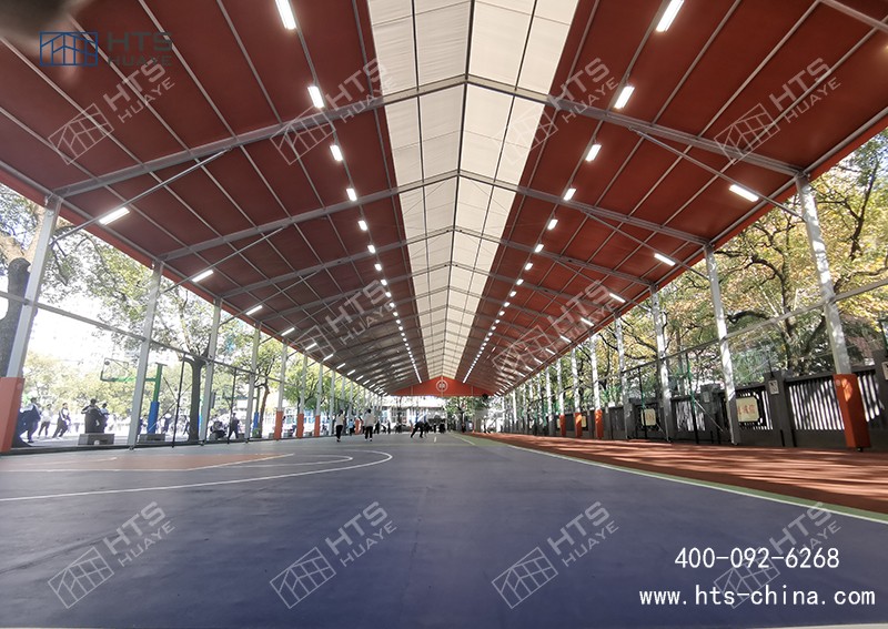 裝配式篷房籃球館可提升體育場地效能，助力全民健康與城市發(fā)展
